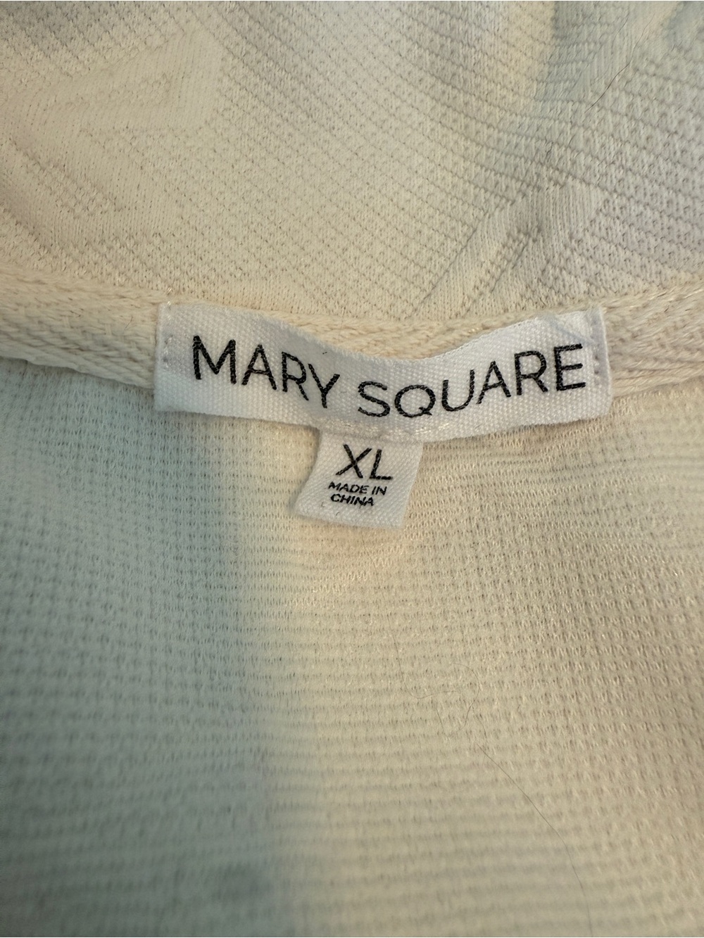 Mary Square Cream Bow Knit Pullover & Pant Set - Picture 3 of 3